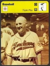 1977-79 Sportscasters - Series 41 Triple Play Bill Wambsganss #41-07 Lausanne
