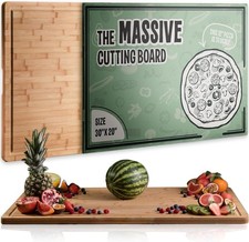 Extra Large Cutting Board Kitchen 30 X 20 Kitchens Heavy Duty Bamboo Chopping