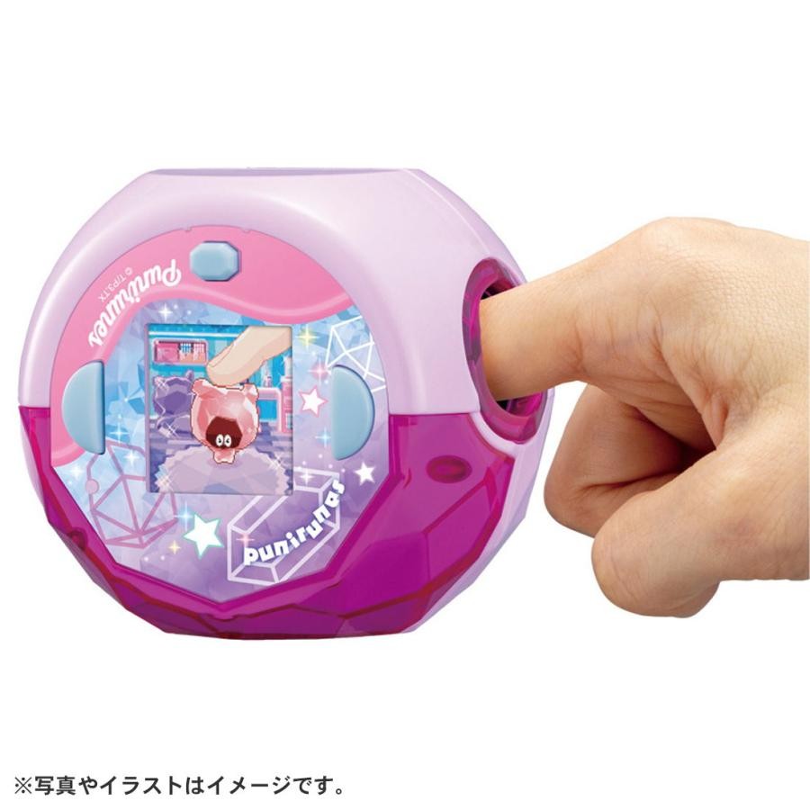 puni❁⃘ TAKARA TOMY Punirunzu Puni Pink Battery Powered Plastic