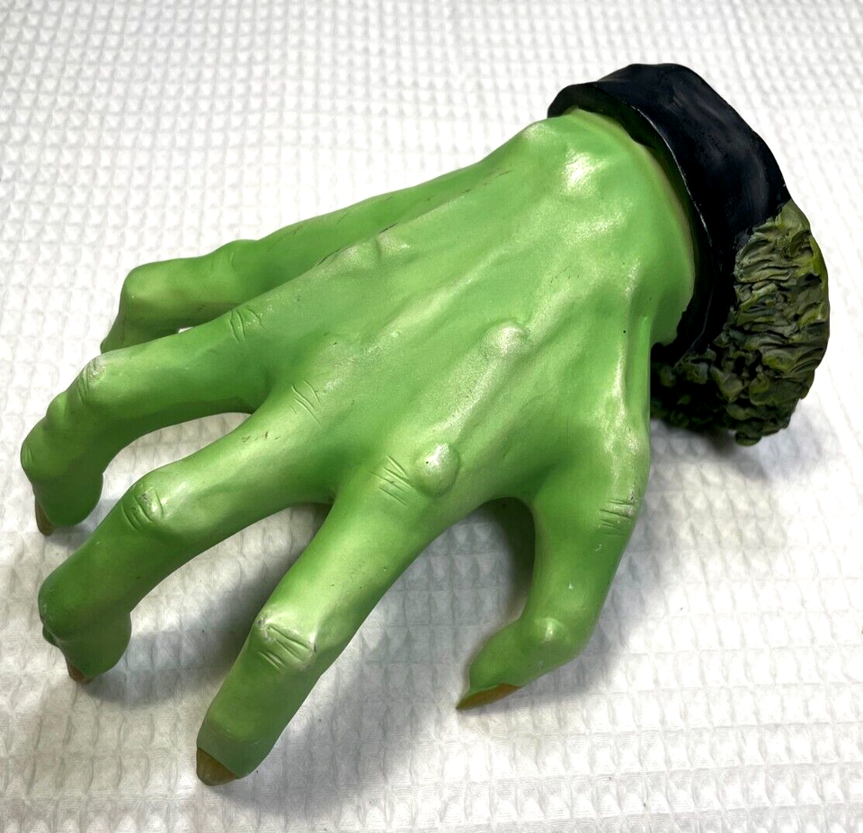 Zombie Green Hand Resin Statue 6.5" Halloween Decor Scary Prop eBay