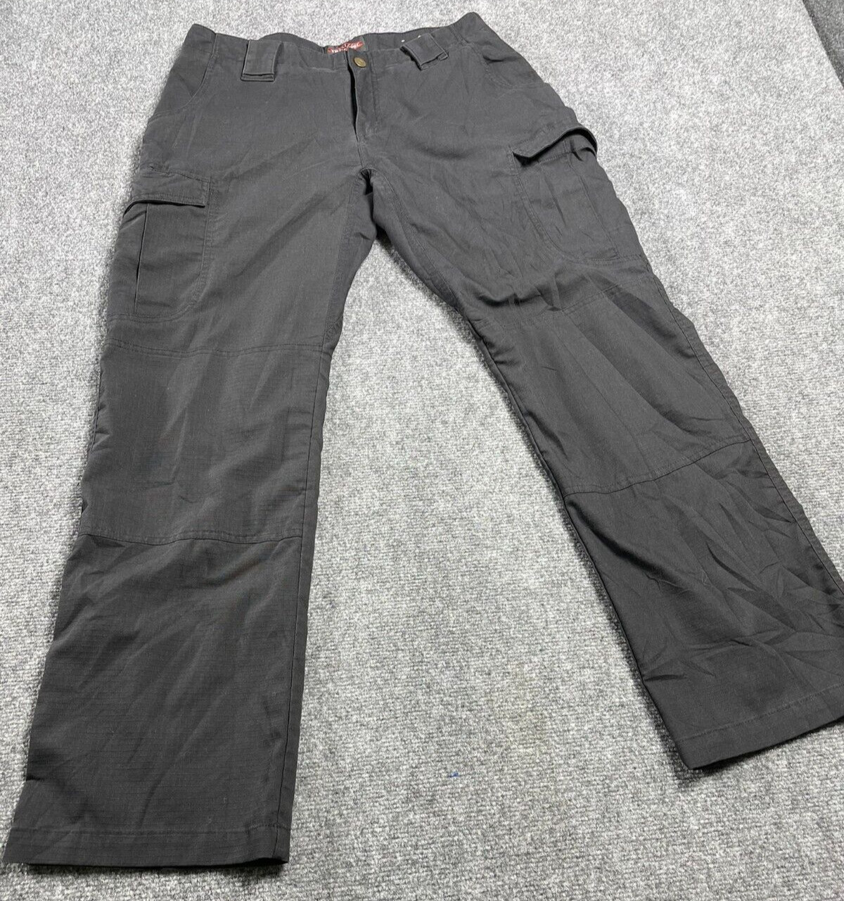 Tru Spec Women's Pants Black Tactical Cargo Straight RipStop Logo 8/32