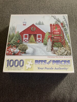 Christmas Tree Farm 1000 Piece Bits And Pieces Puzzle