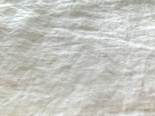 100% Leinen "Stonewashed" Bettwäsche-Set (200x200, 2St. 80x80 cm) Off White soft - Picture 3 of 4