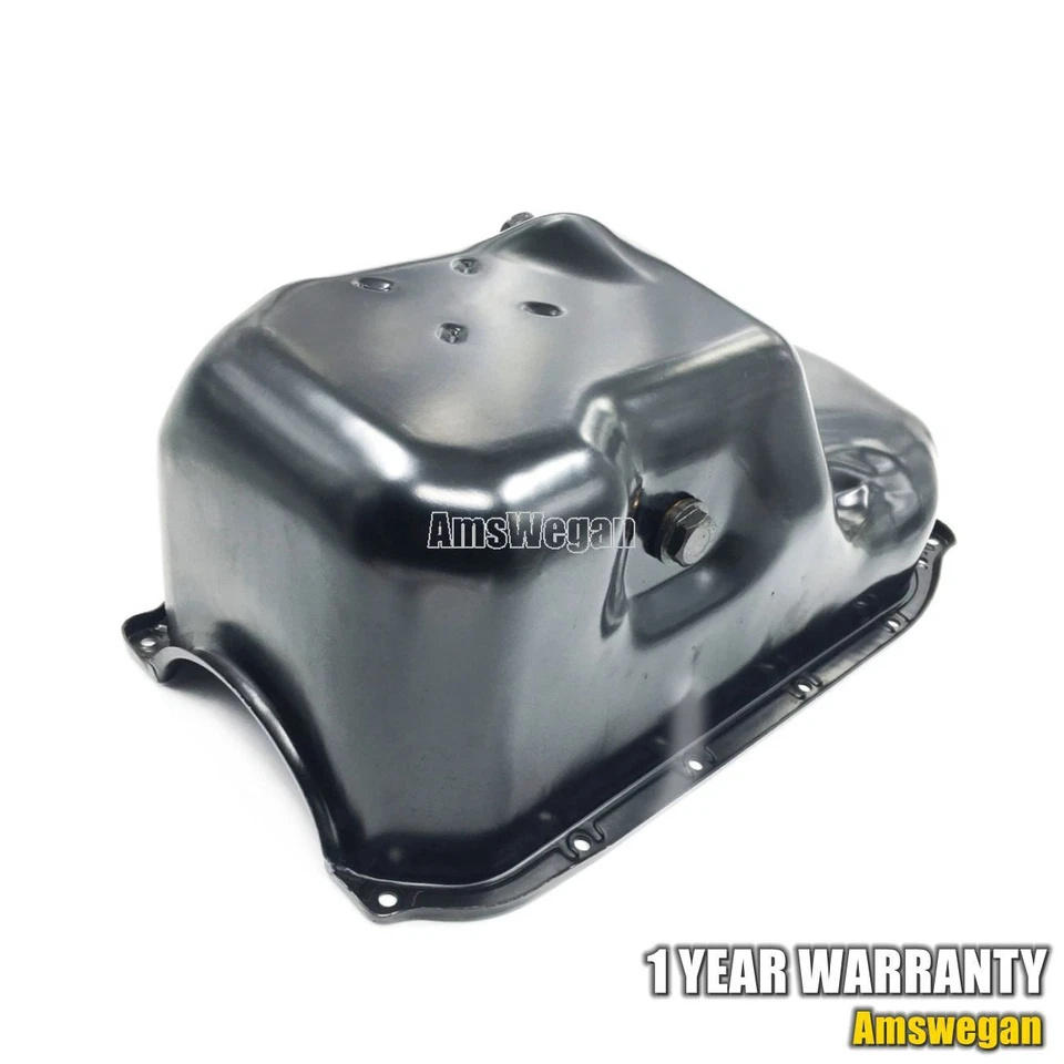 Engine Oil Pan Sump For chevy Cavalier Pontiac Sunfire l4 2.2L FWD - Image 3 of 4