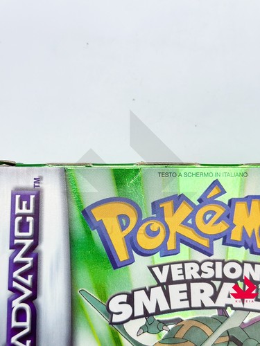 POKÉMON VERSIONE SMERALDO COMPLETO VIP ITA NINTENDO GAME BOY ADVANCE GBA POKEMON - Foto 15 di 24