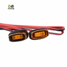 Degree LED Side Skirts Light Marker Lamp 1/14 For TAMIYA 56323 RC Tractor Truck