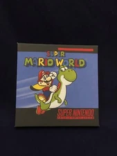 Super Mario World Super Nintendo SNES Art Canvas 6" X 6"