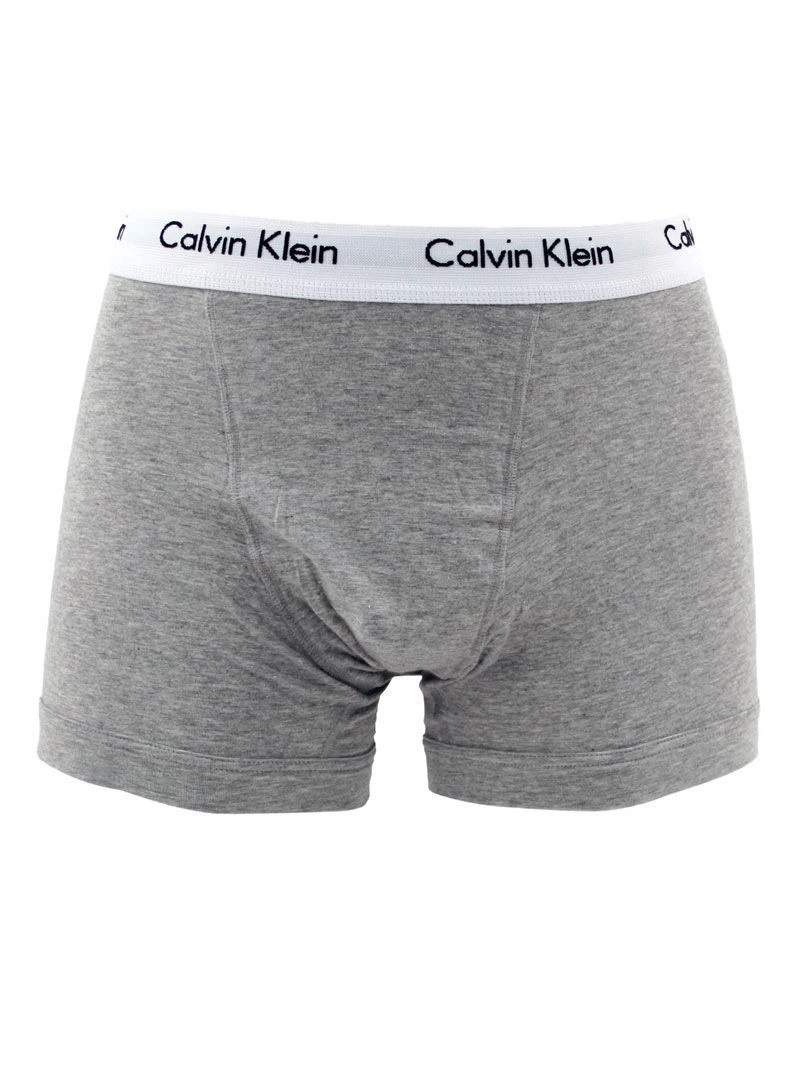 Calvin Klein 100% Authentic Men’s Boxer Shorts Trunks – 3 Pack  Black/Grey/White