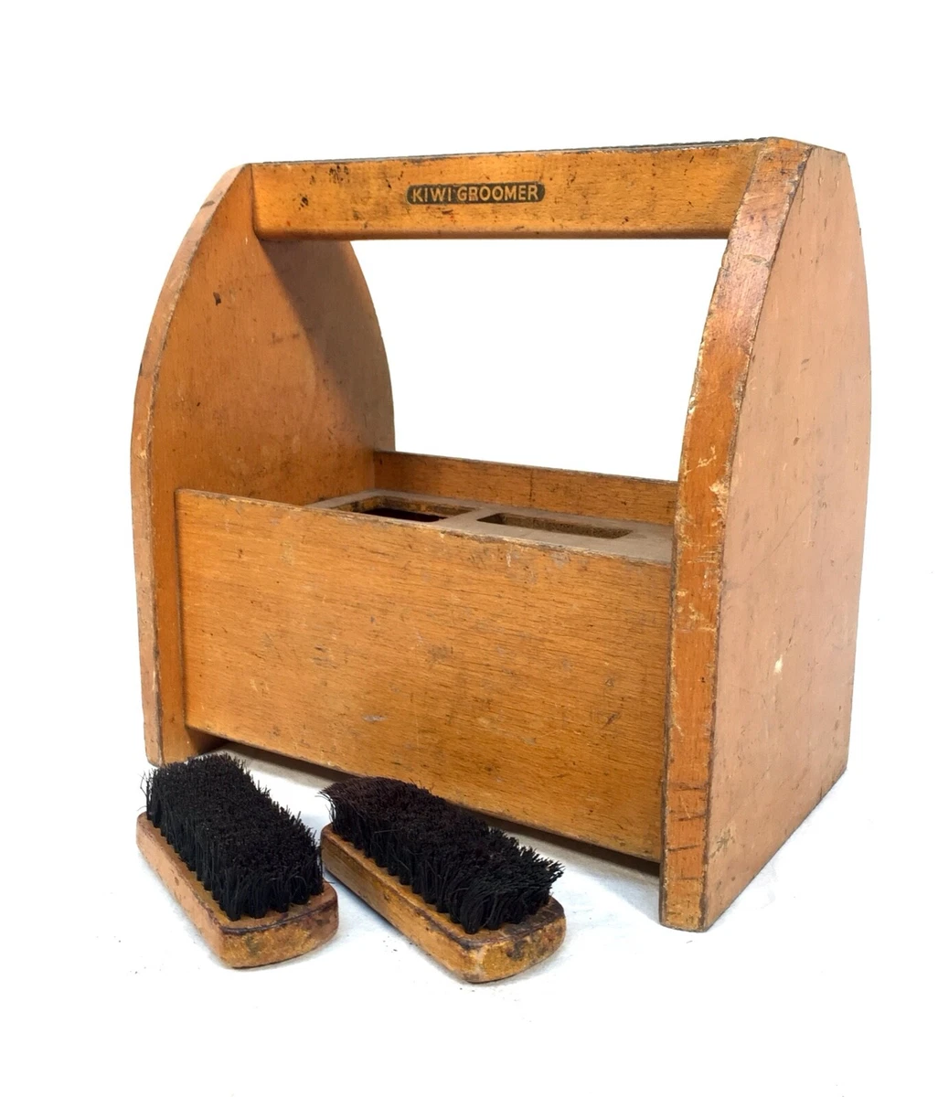 Shoe shine deals storage box