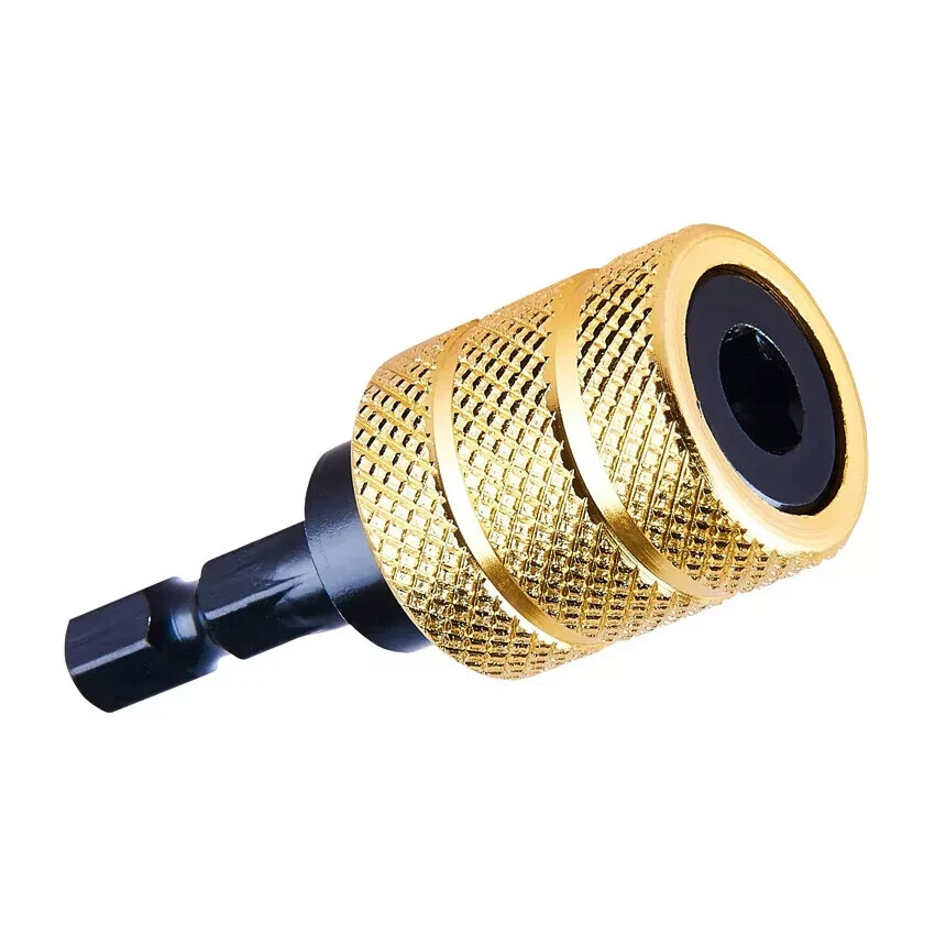 1/4"" QUICK CHANGE CHUCK ADAPTOR HEX SHANK DRILL DRIVER BITS TOOL TOOLS DIY HOBBY