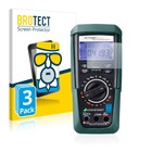 3x BROTECT Schutz Glas Panzer Folie Matt für Gossen Metrawatt Metrahit Pro