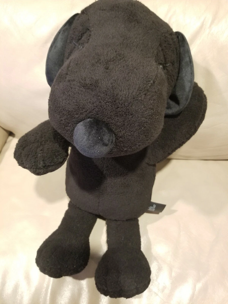 Uniqlo Kaws Large Snoopy Black Plush 22