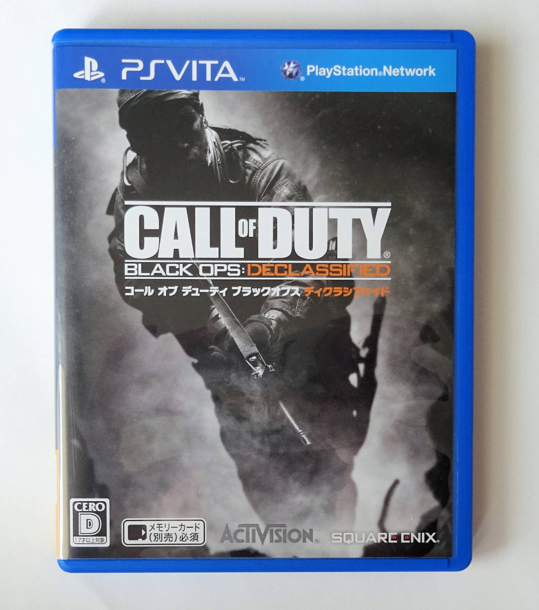 SPvitaブラックオプス Call of Duty Black Ops Declassified PS Vita PSV PlayStation