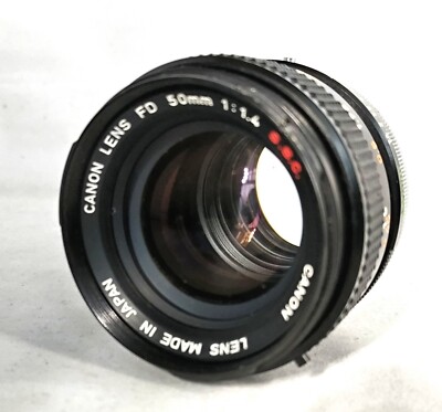 Canon FD 50mm F1.4 S.S.C. Lens top quality #0241 | eBay