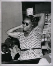1953 Press Photo Alma Ross, Civil Rights Congress - RRX37861