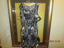 WOMEN'S SIMPLY VERA VERA WANG SMOCKED EMPIRE DRESS NTUR CSD NEW EXTRA LARGE