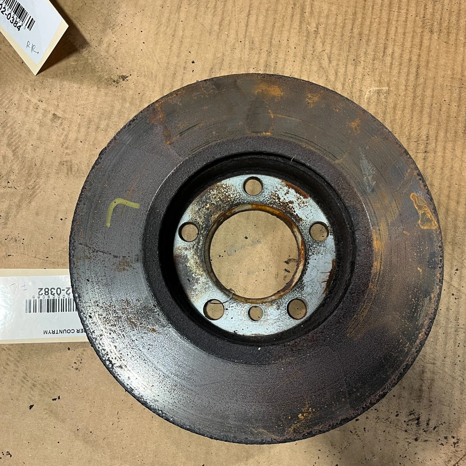 Disco rotor de freno delantero izquierdo o derecho MINI COOPER COUNTRYMAN 2011-2016 FABRICANTE DE EQUIPOS ORIGINALES Foto 4 de 4