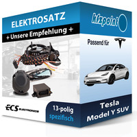 FüR Tesla Model Y Suv 03.2019-01.2025 Ecs E-Satz 13Polig Fahrzeugspezifisch Neu
