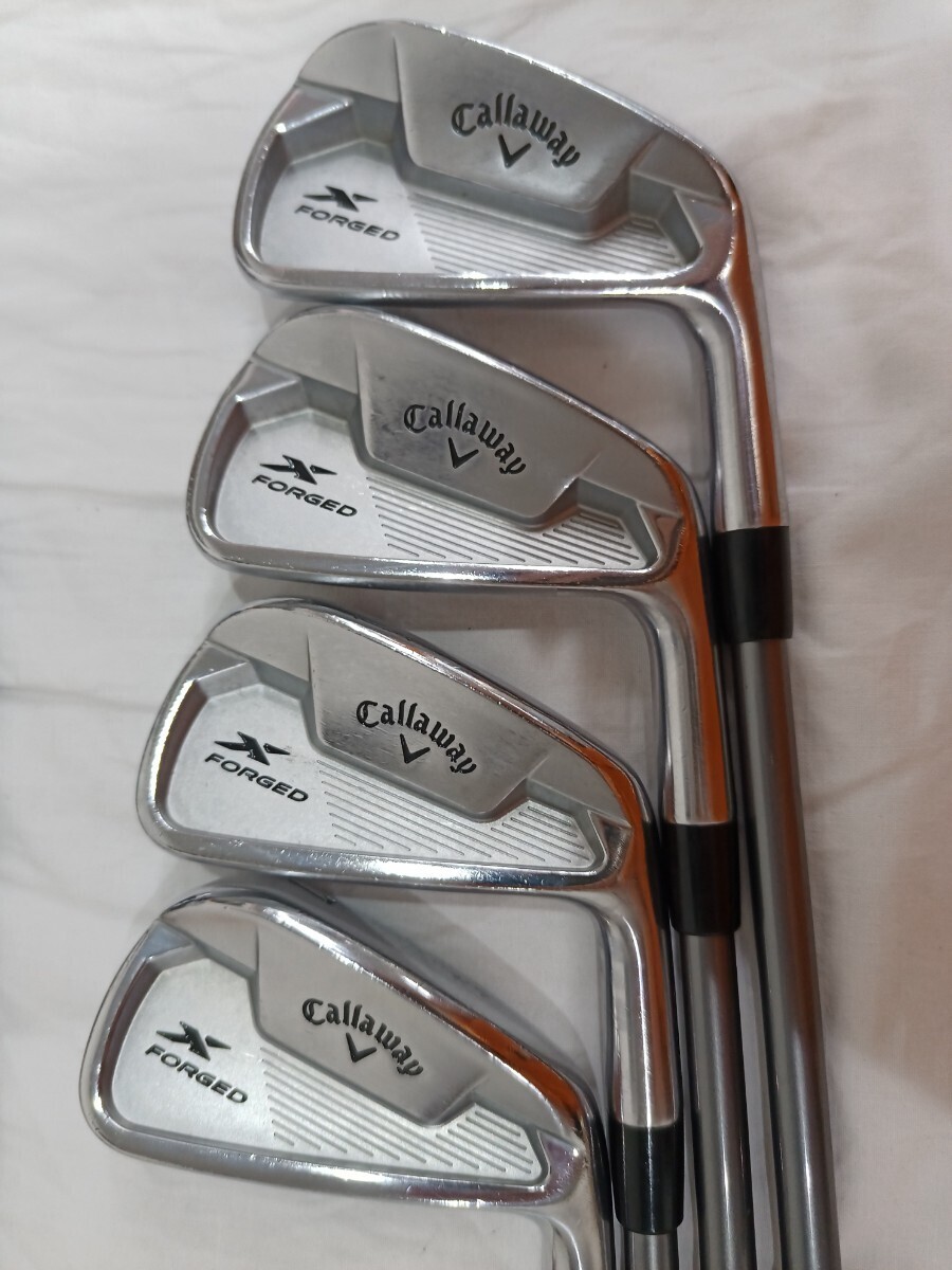 Golf Iron Set Callaway X-FORGED STAR 2021 Fujikura MC80 (S) 7pcs 4