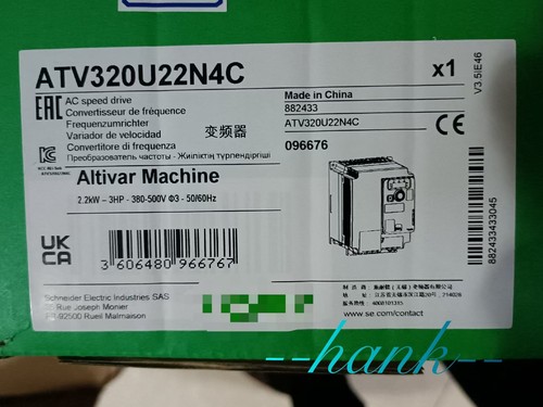 In Box Brand New ATV320U22N4C Inverter 2.2KW Fastshipping 1-Year Warranty ! - Picture 1 of 3