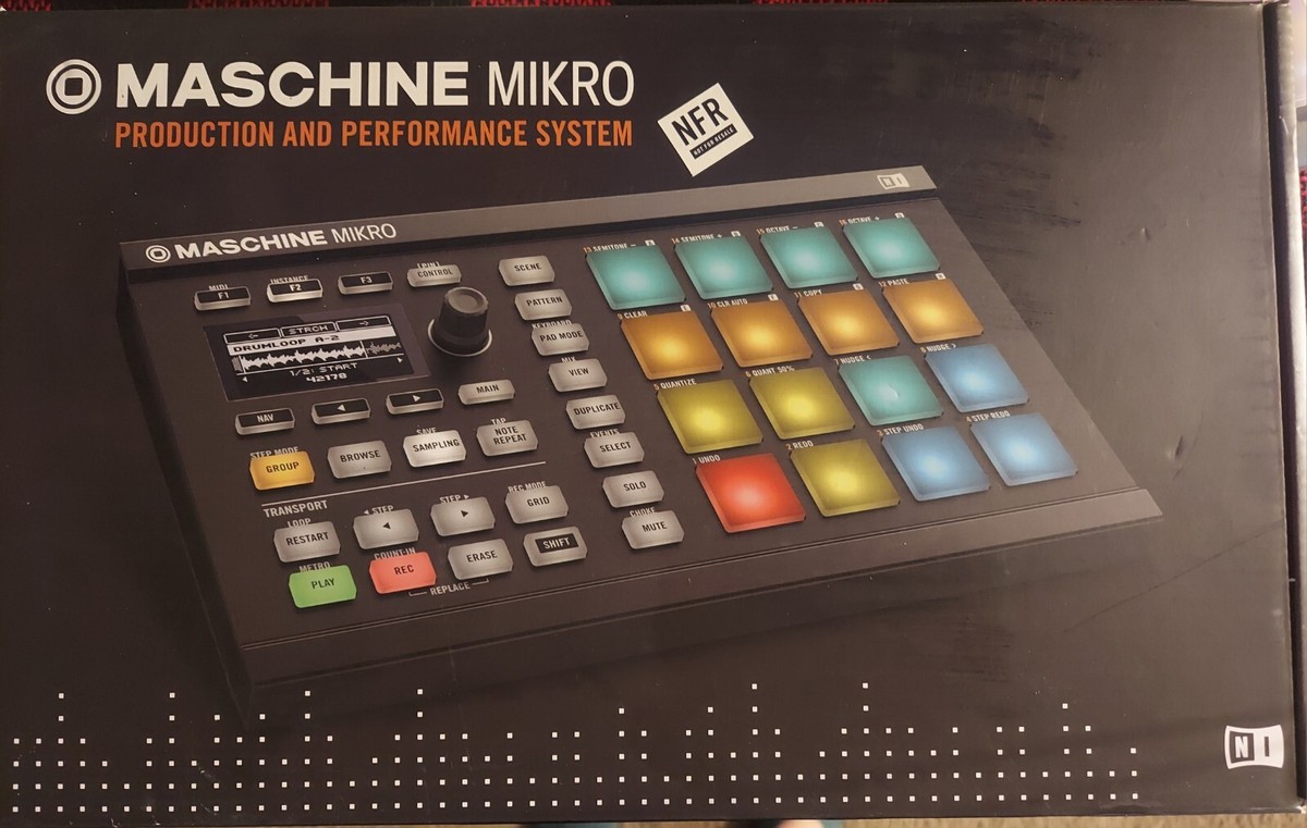 Native Instruments Maschine Mk2 Black Midi Controller Native