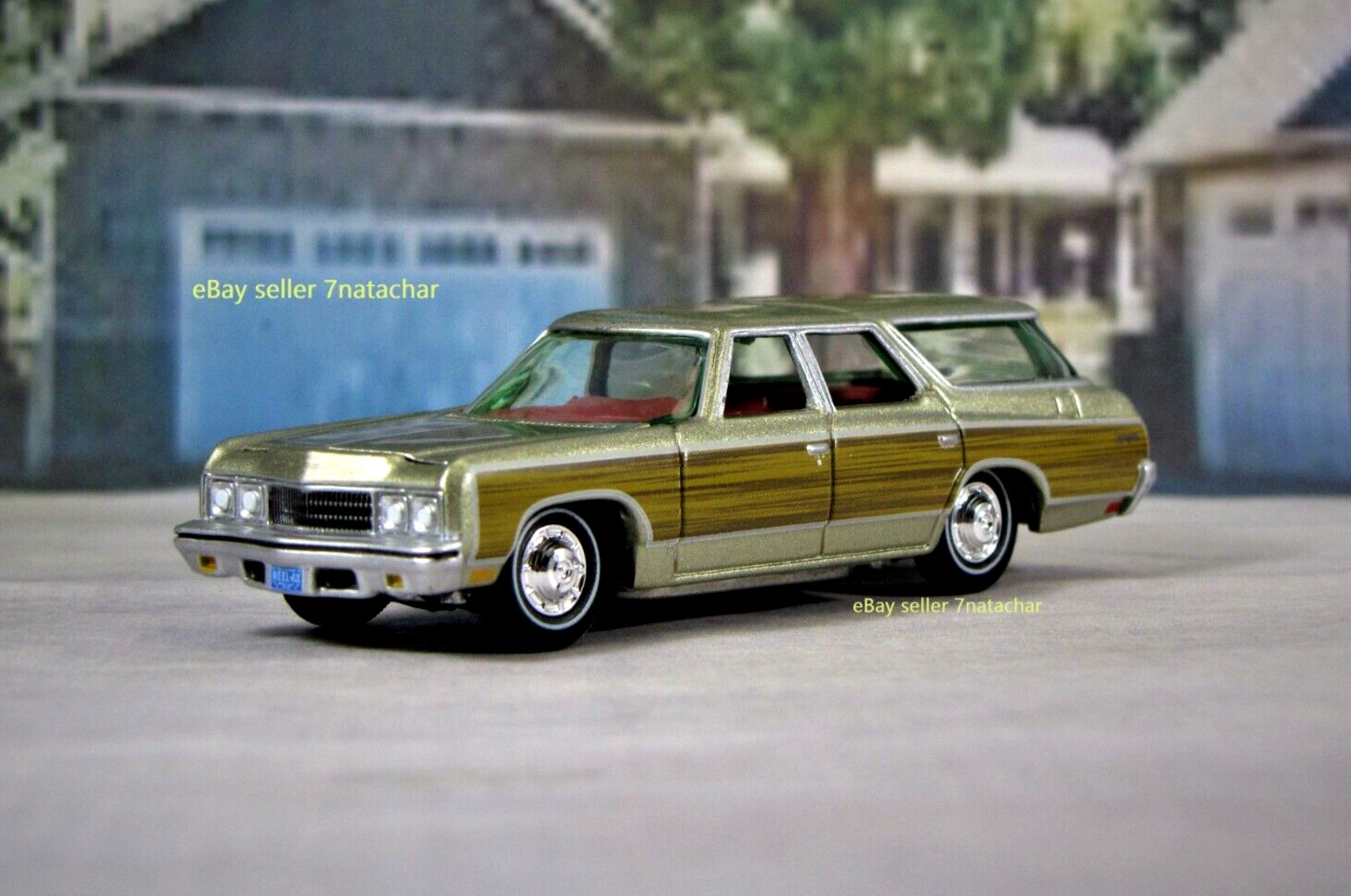 1970s Chevy Caprice Estate Station Wagon Model 1/64 Scale Wheels Limited Ed L