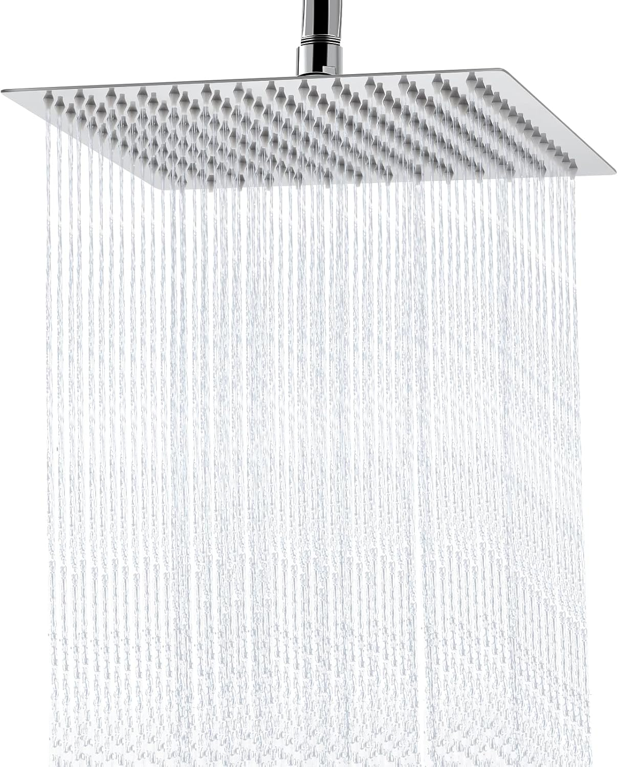 Rain Shower Head - 10 Inch High Pressure Shower Heads 304 Stainless Steel Ultra