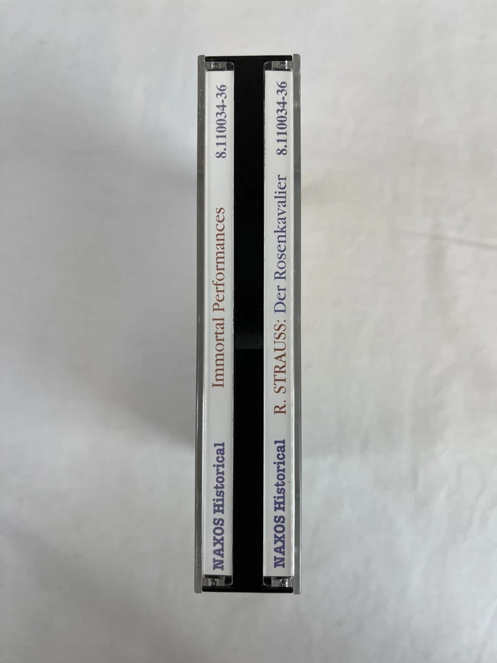  Juego de CD histórico de Naxos - Richard Strauss: actuaciones inmortales - Lehmann/lista Foto 4 de 4