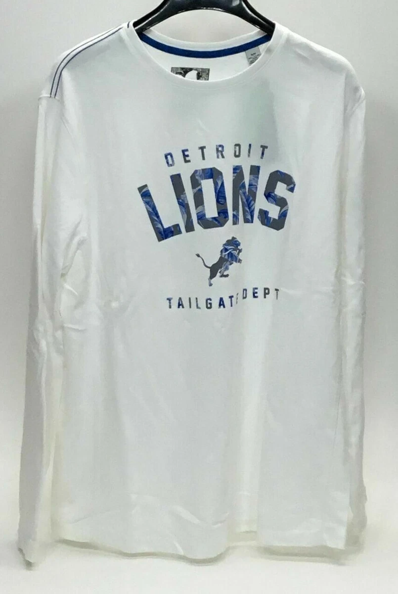 Tommy Bahama Detroit Lions Long Sleeve Shirt Men s White M