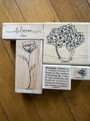 stampin up stamp sets Blooming  Beautiful Set of 5.