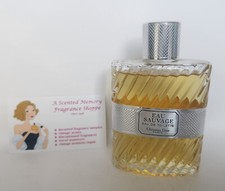 Eau Sauvage Pour Homme EDT Splash vintage da uomo di Dior ~ 3,4 fl oz