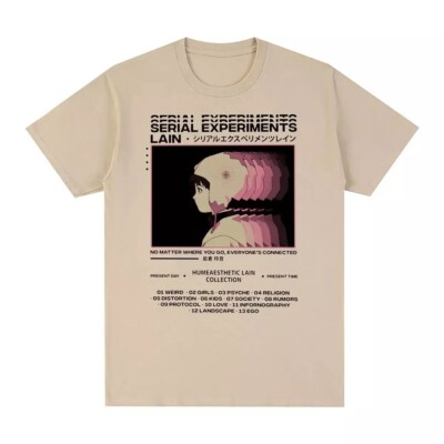 Serial Experiments Lain T-shirt - Vintage anime T-shirt