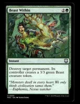 MTG - Beast Within - Commander: Modern Horizons 3 - Near Mint