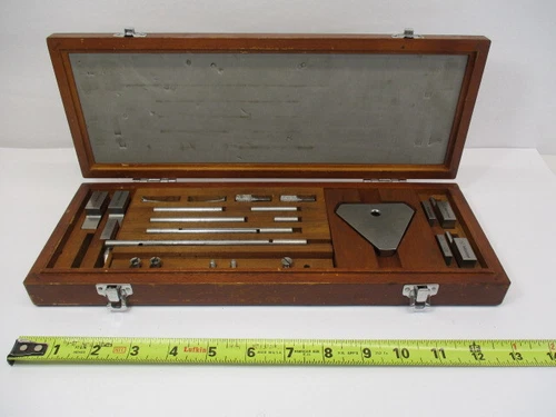 Mitutoyo # 516-612 Square Gage Block Accessories or Accessory SET 611 EC