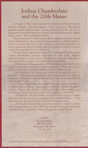Joshua Chamberlain and the 20th Maine VHS Video (1994) - Foto 2 di 2