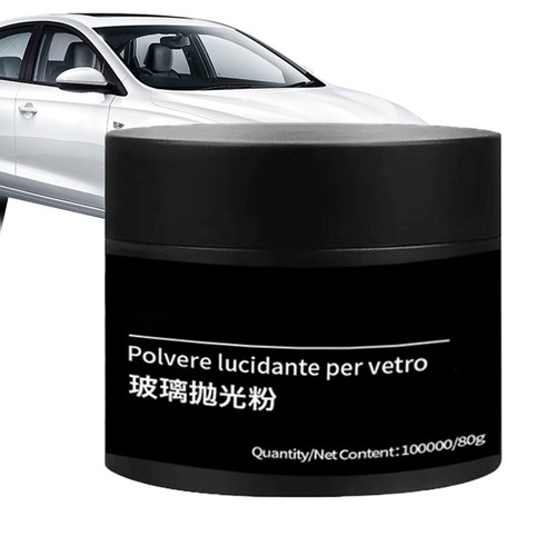 Auto Glass Scratch Remover Windshield Polishing Powder Automotive Powder 80g - Picture 7 of 12