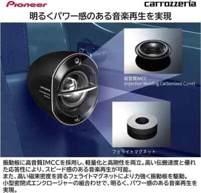 Pioneer Carrozzeria TS-STX510-B Black satellite speakers JAPAN
