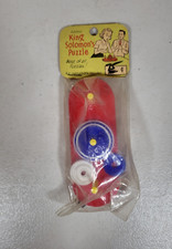 Vintage Adam's King Solomon Puzzle New In Package