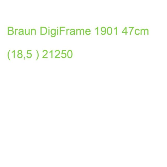 Braun DigiFrame 1901 47cm (18 5 ) 21250 (4000567212508)