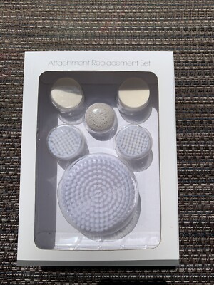 Dermabrush Advanced Replacement Cleansing System 6 Attachments New (I)