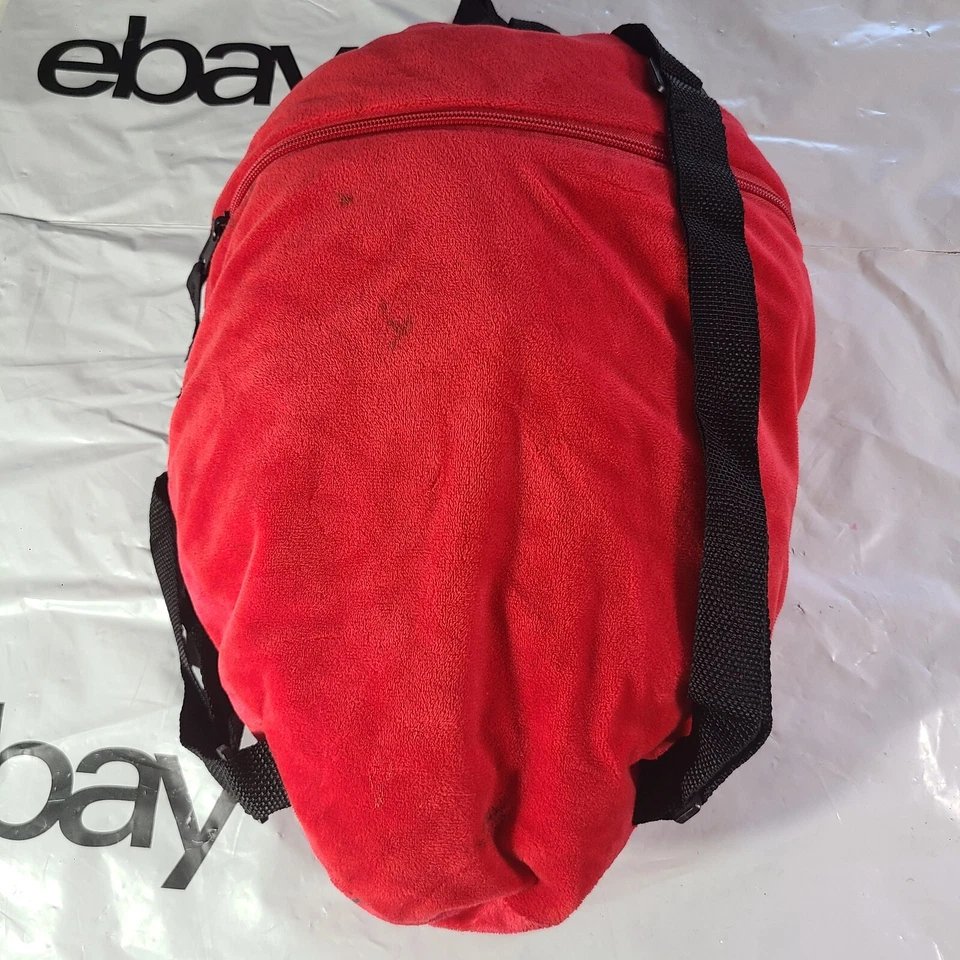 Marvel Spider-Man Pillow Travel Pillow Backpack Zipper Closure Adjustable Straps - Image 2 of 4