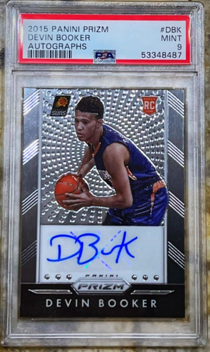 2015 Panini Prizm Devin Booker RC Rookie Autographs Auto 2015 Panini Prizm Devin Booker RC Rookie Autographs Auto