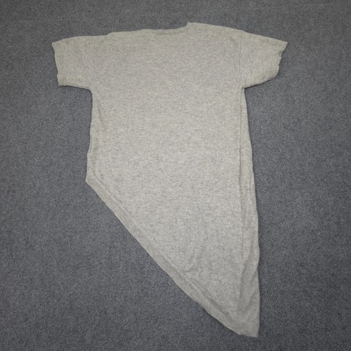 Sass & Bide Shirt womens SMALL grey Cashmere Short Sleeve Crew Neck Size S - Picture 5 of 9