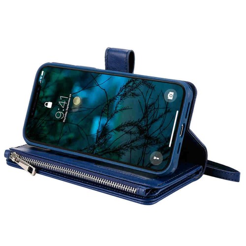 For iPhone 12 11 Pro Max SE 8 7 6s Magnetic Detachable Wallet Leather Case Cover - Picture 32 of 55