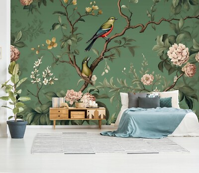 3D Magpie Branch K1599 Wallpaper Mural Self-adhesive Removable Sticker Panda