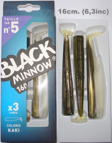 Fiiish Black Minnow № 5-16cm. (6,3inc) Tout Couleurs, Corps, Combos, Hook, Snaps - Photo 9/38