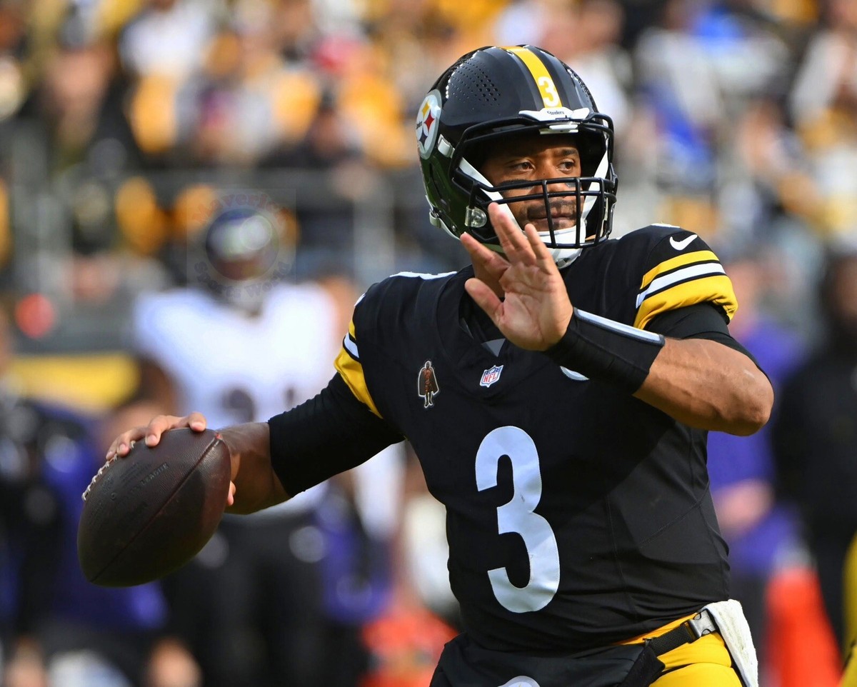 8x10 Photo RUSSELL WILSON Pittsburgh Steelers NFL Pro Super Bowl