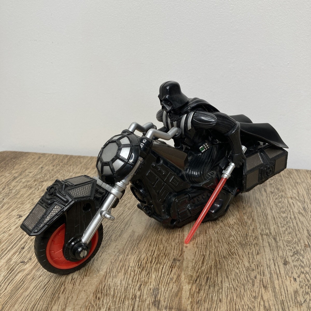 Darth Vader Motorbike Figure, Hasbro Toys 2005, Vintage Star Wars