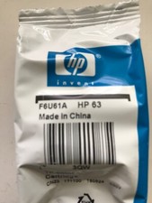 Genuine HP 63 F6U61A Tri-Color Ink Cartridge New No Box