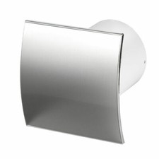 Stainless Steel Extractor Fan 150mm Timer Humidity Sensor Pull Cord Switch WEI